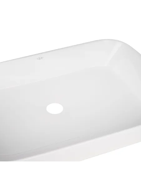 Накладная раковина Q-Тap Scorpio QT14112243WN White, 550х390х120 мм Накладная раковина Q-Тap Scorpio QT14112243WN White, 550х390х120 мм