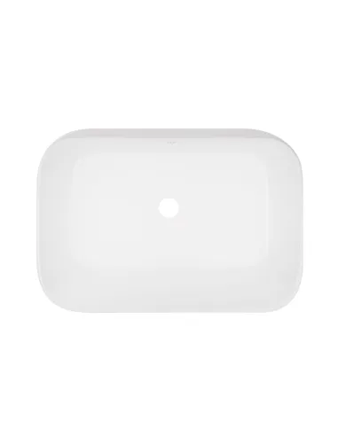 Накладная раковина Q-Тap Scorpio QT14112243WN White, 550х390х120 мм