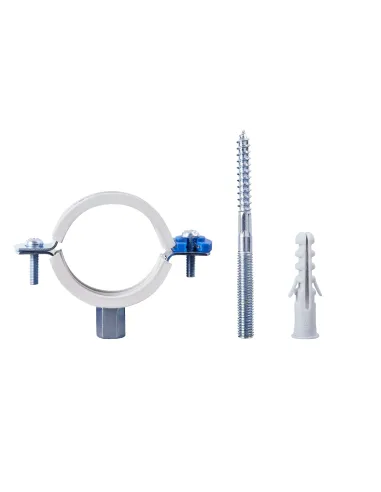 Хомут для трубы 38 - 43 мм Thermo Alliance Forte SF10032 в сборе с гайкой и дюбелем