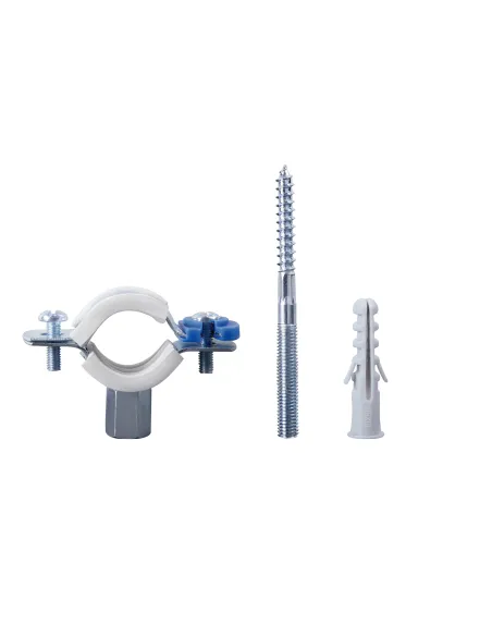 Хомут для труби 26 - 30 мм Thermo Alliance Forte SF10020 у зборі з гайкою та дюбелем