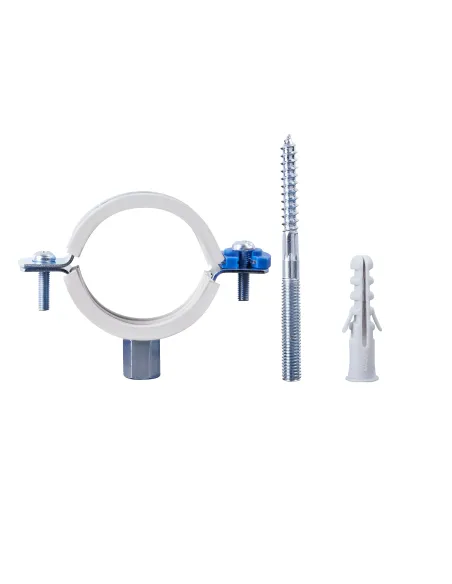 Хомут для труби 47 - 51 мм Thermo Alliance Forte SF10040 у зборі з гайкою та дюбелем