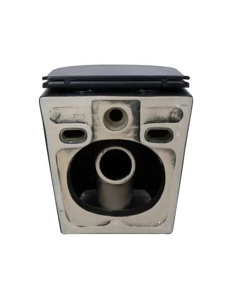 Унітаз Q-Tap Scorpio Ultra Quiet QT14332380AMB Matt Black, 520х365х365 мм, безободковий, підвісний