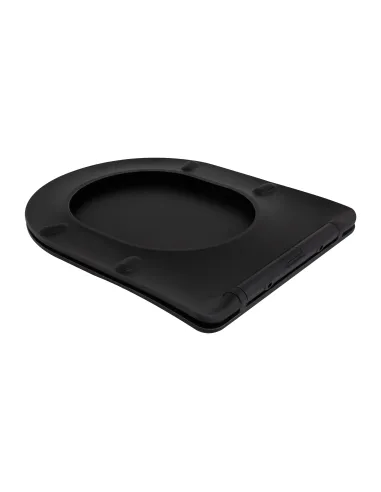 Унитаз Q-Tap Scorpio Ultra Quiet QT14332380AMB Matt Black, 520х365х365 мм, безободковый, подвесной