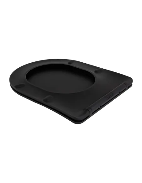 Унітаз Q-Tap Scorpio Ultra Quiet QT14332380AMB Matt Black, 520х365х365 мм, безободковий, підвісний