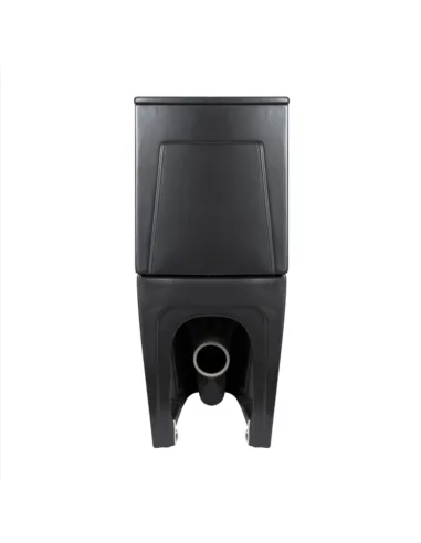 Унитаз компакт Q-Тap Scorpio Ultra Quiet QT14226088AMB Matt Black, безободковый, сиденье Soft-close
