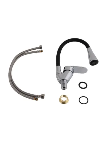 Змішувач для кухні Lidz Tani 008F3 LDTAN008F3BCR39484 BCR, з гнучким виливом