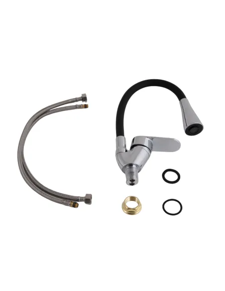 Змішувач для кухні Lidz Tani 008F3 LDTAN008F3BCR39484 BCR, з гнучким виливом Змішувач для кухні Lidz Tani 008F3 LDTAN008F3BCR39484 BCR, з гнучким виливом