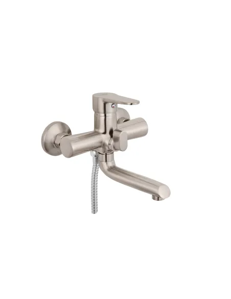 Змішувач для ванни Kroner KRM Elbe - N060 з душовим набором. Змішувач для ванни Kroner KRM Elbe - N060 з душовим набором.