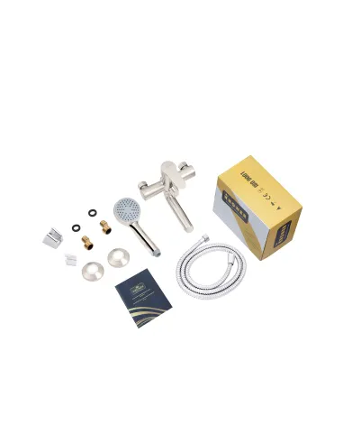 Змішувач для ванни Kroner KRM Elbe - N060 з душовим набором.