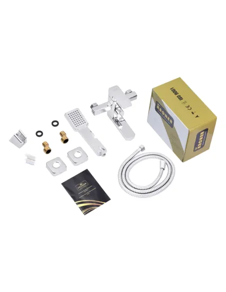 Смеситель для ванны Kroner KRM Ems — C060, с душевым набором