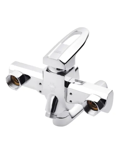 Змішувач для ванни Kroner KRM Kante — C060 з душовим набором.