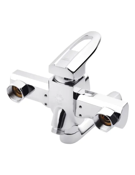 Змішувач для ванни Kroner KRM Kante — C060 з душовим набором.