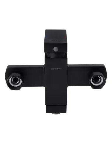 Смеситель для ванны Kroner KRP Edelstahl Kubus — SCH060, с душевым набором