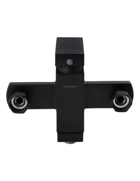 Смеситель для ванны Kroner KRP Edelstahl Kubus — SCH060, с душевым набором