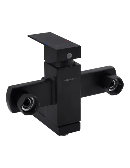 Смеситель для ванны Kroner KRP Edelstahl Kubus — SCH060, с душевым набором