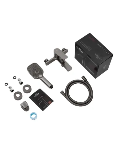 Смеситель для ванны Kroner KRP Makon — GRP060, с душевым набором