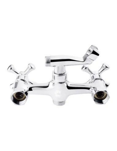 Смеситель для ванны Kroner KRM Rhein — C060, двухвентильный, душевой набор