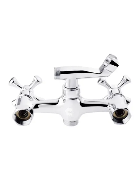 Смеситель для ванны Kroner KRM Rhein — C060, двухвентильный, душевой набор