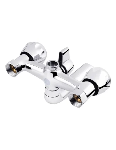 Смеситель для ванны Kroner KRP Hamburg — C060, двухвентильный, душевой набор