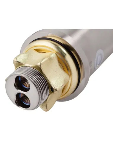 Змішувач для умивальника Kroner KRM Elbe - N010, нікель, одноважільний