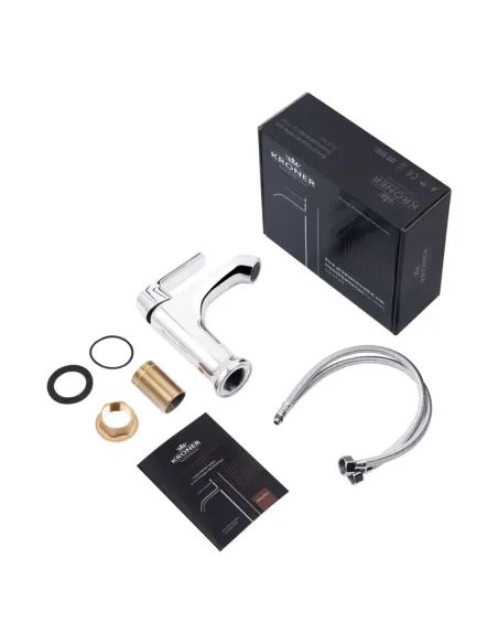 Змішувач для умивальника Kroner KRP Armada - C010, одноважільний