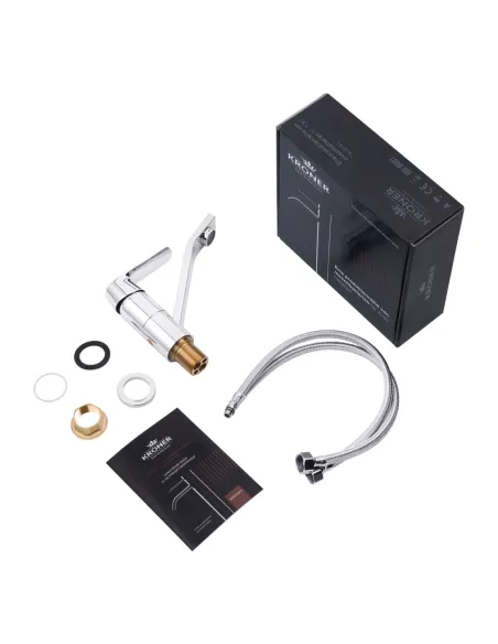 Змішувач для умивальника Kroner KRP Armada - C011, одноважільний