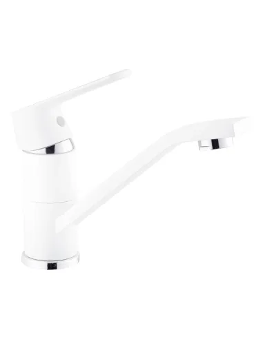 Смеситель для умывальника Kroner KRP Armada — W011, белый, однорычажный