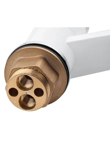 Смеситель для умывальника Kroner KRP Armada — W011, белый, однорычажный