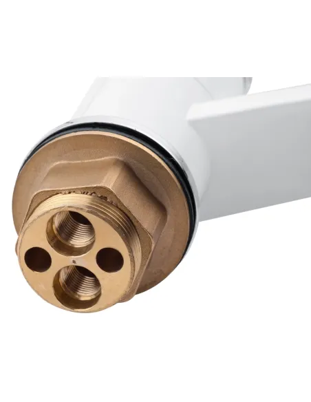 Смеситель для умывальника Kroner KRP Armada — W011, белый, однорычажный