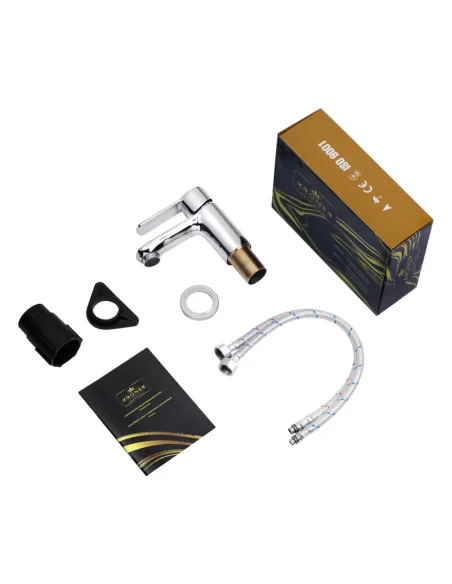 Змішувач для умивальника Kroner KRP Bremen — C010, одноважільний