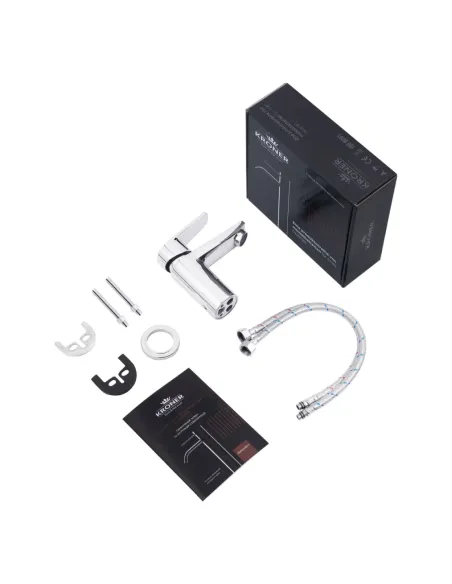 Смеситель для умывальника Kroner KRP Brocken — C010, однорычажный