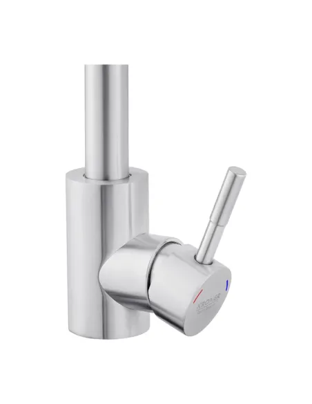 Змішувач для умивальника Kroner KRP Edelstahl Klassisch - ESG012, нікель, одноважільний