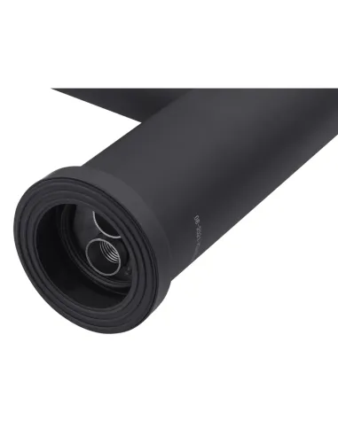 Змішувач для умивальника Kroner KRP Edelstahl Klassisch - SCH010, чорний, одноважільний