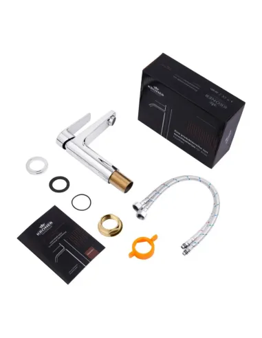 Змішувач для умивальника Kroner KRP Eifel - C010, одноважільний