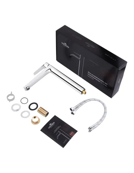 Смеситель для умывальника Kroner KRP Eifel - C010-3, однорычажный