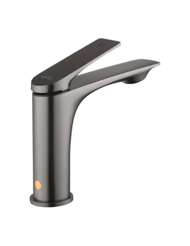 Смеситель для умывальника Kroner KRP Graz - GRP010, графит, однорычажный