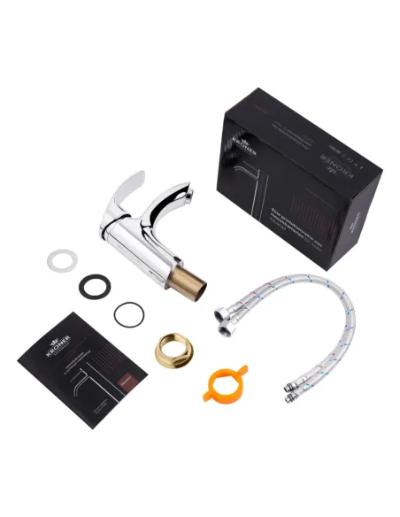 Смеситель для умывальника Kroner KRP Konstante - C010A, однорычажный