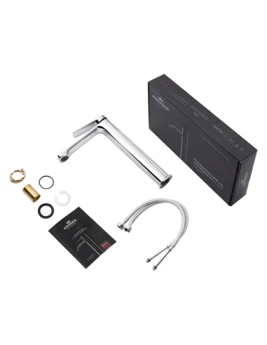 Змішувач для умивальника Kroner KRP Makon - C010-3, одноважільний