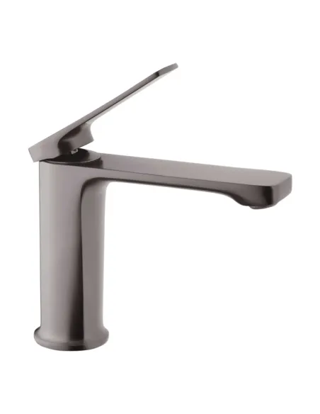 Змішувач для умивальника Kroner KRP Makon - GRP010, графіт, одноважільний