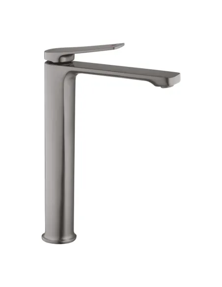 Змішувач для умивальника Kroner KRP Makon - GRP010-3, графіт, одноважільний