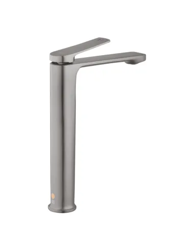 Змішувач для умивальника Kroner KRP Makon - GRP010-3, графіт, одноважільний