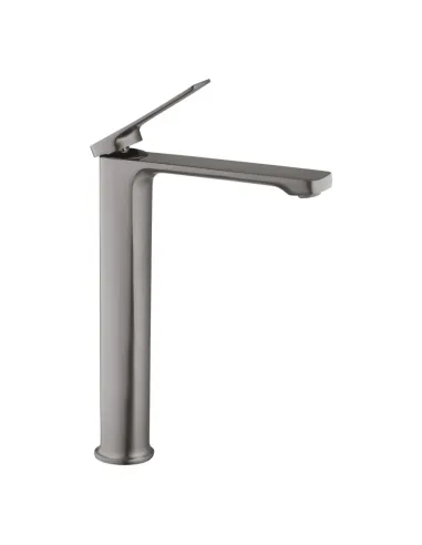 Змішувач для умивальника Kroner KRP Makon - GRP010-3, графіт, одноважільний