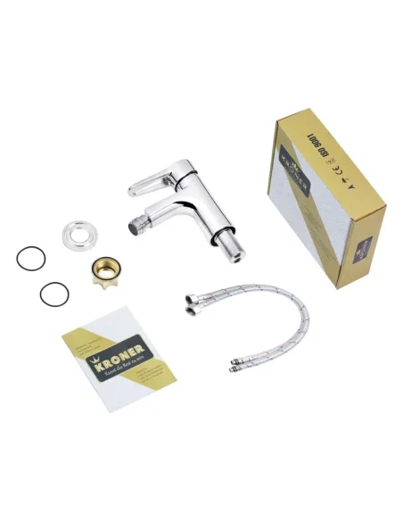 Смеситель для биде Kroner KRM Elbe - C020, однорычажный