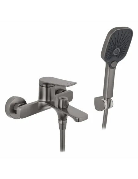 Змішувач для ванни Kroner KRP Makon — GRP060 з душовим набором. Змішувач для ванни Kroner KRP Makon — GRP060 з душовим набором.