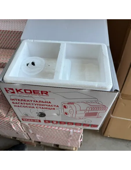 Насосная станция Koer SCA2-30 0.6 кВт, с частотным преобразователем