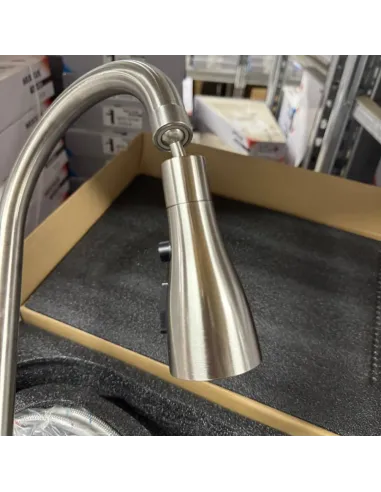 Смеситель для кухни Mixxus FOL-017 MI6343 с выдвижным изливом, функция водопад