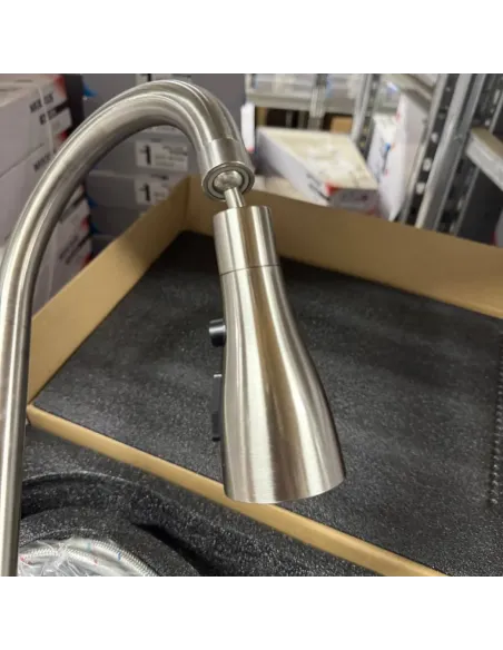 Змішувач для кухні Mixxus FOL-017 MI6343 з висувним зливом, функція водоспад