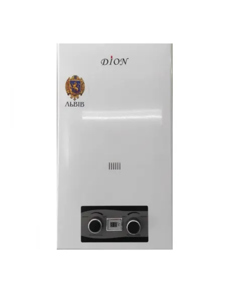 Колонка газова Діон Преміум JSD 06 біла, димохідна купити у Дніпрі та Києві - ціна від КТУ