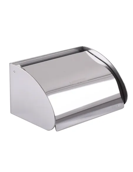 Тримач для туалетного паперу Hotec 16.621 Stainless Steel, з кришкою купити у Дніпрі та Києві - ціна від КТУ