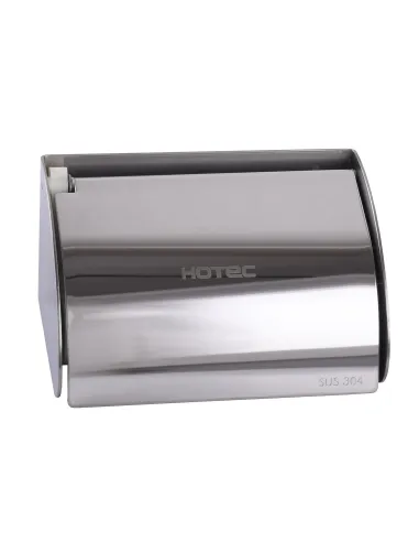 Тримач для туалетного паперу Hotec 16.621 Stainless Steel, з кришкою купити у Дніпрі та Києві - ціна від КТУ